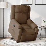 vidaXL Naslanjač s funkcijo vstajanja rjavo blago, (20927722) | Shoptok.si