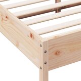  Okvir za krevet 120x190 cm masivna borovina | shoptok.hr