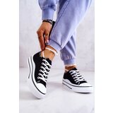 S. BARSKI Women's Tied Sneakers Black Menifee | Shoptok.si
