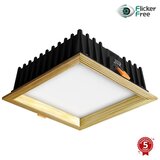  APLED-LED Ugradna SQUARE WOODLINE LED/12W/230V 3000K 17x17 cm masivna borovina Cene