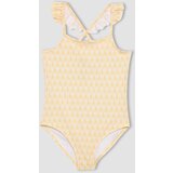 Defacto Girl Floral Patterned Swimsuit cene