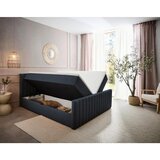 Modern Living Postelja Z Vzmetnico Sontje, Antracit, 140x200 | Shoptok.si
