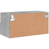  Zidni TV ormarić siva boja betona 60x30x30 cm konstruirano drvo | shoptok.hr