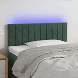  Uzglavlje tamnozeleno 100x5x78/88 cm baršunasto Cijene