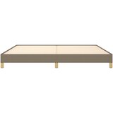  Okvir za krevet bez madraca smeđesivi 200x200 cm od tkanine | shoptok.hr