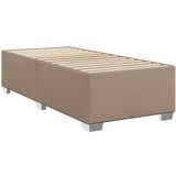  s oprugama i madrac cappuccino 100x200cm od umjetne kože | shoptok.hr