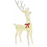  Obitelj jelena 3 pcs Topla bijela 67 x 26 x 127 cm PET | shoptok.hr