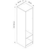 Hanah home Ormar M3001 - 3761, 45x210x52 cm, Orah | Eponuda.ba