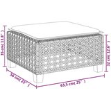 vidaXL 6-dijelni set vrtnih sofa s jastucima bež od poliratana | shoptok.hr