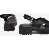 Resti Black women's sandals on a massive Otida sole - Footwear | shoptok.hr