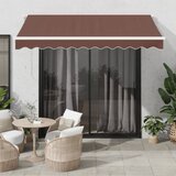 vidaXL Tenda na ručno uvlačenje smeđa 300 x 250 cm Cijene
