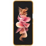 Samsung Usnjena torbica za Galaxy Z Flip3, gorčično rumena | Shoptok.si