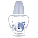 Canpol babies flasica sa drskama cute animals 120ml (11/823) - blue ( 11/823_blu )