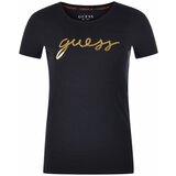 Guess Majice s kratkimi rokavi Slim Fit Logo Črna | Shoptok.si