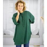 Pri Elegant oversize blouse shirt with stand-up collar ANNA | Shoptok.si