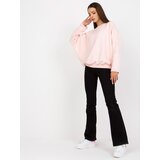 RUE PARIS Sweatshirt-RV-BL-8080.56-light pink | Shoptok.si