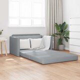  Krevet na razvlačenje 110cm Svijetlo siva tkanina | shoptok.hr