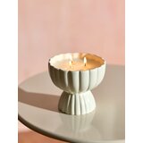 Sinsay Mirisna svijeća u rebrastoj posudi Orange & jasmine | shoptok.hr
