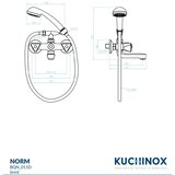 KUCHINOX Miješalica za kadu Norm | shoptok.hr