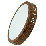 LED plafonska svetiljka RING LED/18W/230V 4200K prečnik 21 cm braon | Eponuda.com