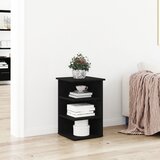 vidaXL Side Cabinet Crni hrast Konstruirano drvo Srednje Sideboard Cijene