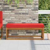  Jastuk za sjedalo Crvena 115 x 40 x 8 cm 100% poliester - Crvena 115 x 40 cm | shoptok.hr