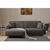Atelier Del Sofa ugaona garnitura mane left anthracite Cene