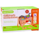  Wooden Toolbox Set for Children with Gears and Nuts | Shoptok.si