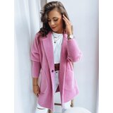 DStreet Płaszcz damski ala alpaka RITA II różowy | shoptok.hr