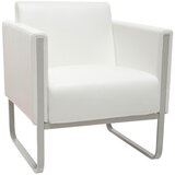MID.YOU Fotelj Aruba, Bela | Shoptok.si