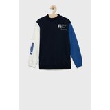 name it Otroška bombažna mikica mornarsko modra barva, | Shoptok.si