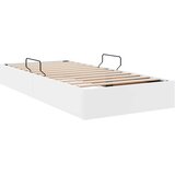  Otomanski krevet Čista bijela 100 x 200 cm Lažna koža | shoptok.hr