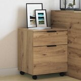  Mobilni ormarić za spise s kotačićima Artisan hrast 45x38x54 cm | shoptok.hr