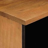 vidaXL Nočna omarica Svetlo rjava 40 x 33 x 46 cm trden mangov les | Shoptok.si
