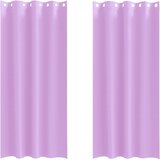  Zavjese za blackout s prstenovima 2 pcs Ljubičasta 260 x 140 cm | shoptok.hr