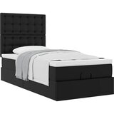  Otomanski krevet s madracem crni 90x200 cm umjetna koža | shoptok.hr