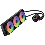 Raidmax cpu hladnjak infinitas 360 argb black, LS360BK Cene