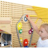  Masterkidz zidna ploča zupčanici i lanac 79 kom. izgraditi vlastiti mehanizam | shoptok.hr