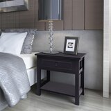 Furnova Nočna Omarica Les Črne Barve, (21927535) | Shoptok.si