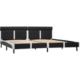  Okvir za krevet od umjetne kože s LED svjetlom sivi 180x200 cm | shoptok.hr
