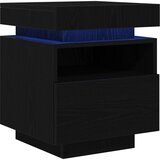  Noćni ormar s ladicama 2 pcs Crni hrast 40 x 39 x 48,5 cm | shoptok.hr