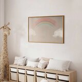  Plakat - Rainbow in the Rain 60x40 Zlatni okvir | shoptok.hr