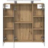  Kopalniška ogledalna omara Oreh 70 x 14,5 x 70 cm, (5000233063) | Shoptok.si