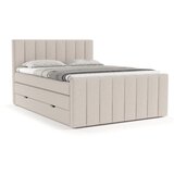 Maison de Rêve Bež boxspring postelja s prostorom za shranjevanje 140x200 cm Ruby – | Shoptok.si