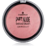 Essence pure NUDE baked pudrasto rdečilo odtenek 07 Cool Coral 7 g Cene