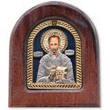  Ikona u drvetu Sveti Nikola, 98x118x22mm | Eponuda.com