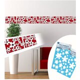 XL šablona Kvartet cvijeća 22 x 67 cm | shoptok.hr