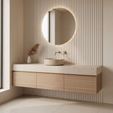 REA Bath Podžbukna miješalica za umivaonik Rea Clif četkano zlato | shoptok.hr