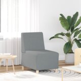 SOFA Stolica Svijetlo Siva 55 cm Tkanina 3 pcs Svjetlosiva | shoptok.hr