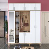 Woody Fashion EA121 - 2765 walnutwhite hall stand